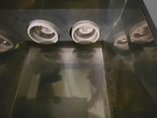 3 Módulos de luz empotrable cuadrado