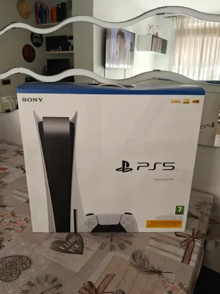 Caja vacía PS5 Original Sony