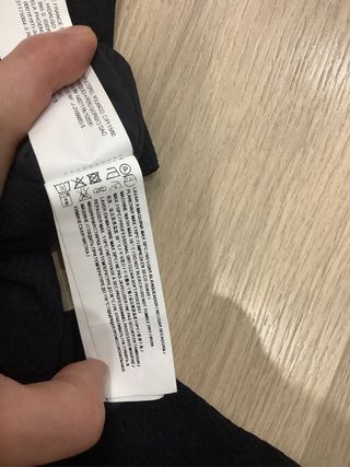 Pantalón de vestir Adolfo Domínguez azul marino.