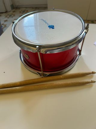 Tambor Infantil Imaginarium Rojo con Baquetas