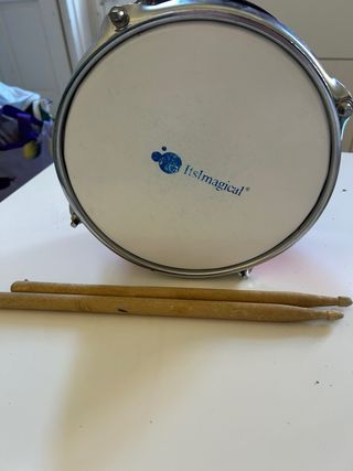 Tambor Infantil Imaginarium Rojo con Baquetas