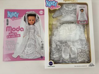 Nancy Colección Moda Vestido Novia Satén Encaje