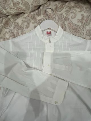 Camisa niño Fallero blanca Talla 8