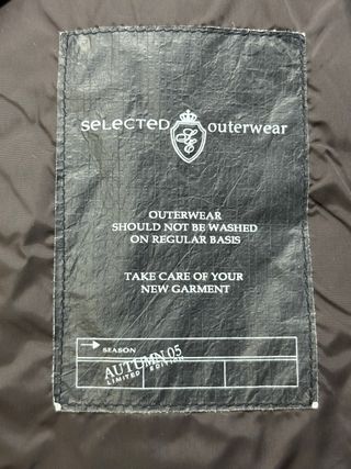 Chaqueta SELECTED marrón con chaleco