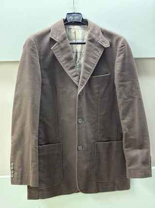 Chaqueta SELECTED marrón con chaleco