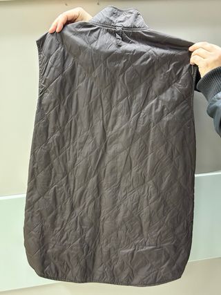 Chaqueta SELECTED marrón con chaleco