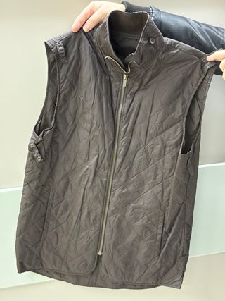 Chaqueta SELECTED marrón con chaleco