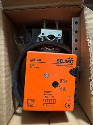 Motor compuerta Belimo LM230 4 Nm