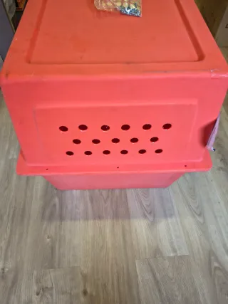 Transportín perro mediano - un solo uso