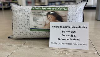 Cómoda 85€ , Mesita de Noche 80€ , Almohada 25€