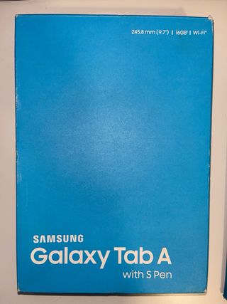 Samsung Galaxy Tab A 2016 con S Pen