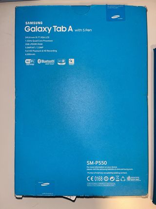 Samsung Galaxy Tab A 2016 con S Pen