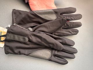 Guantes de piel Privata perforados