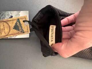 Guantes de piel Privata perforados