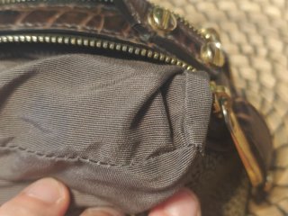 Borsa Borbonese Beige/Marrone