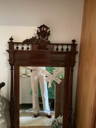 Espejo Madera Isabelino
