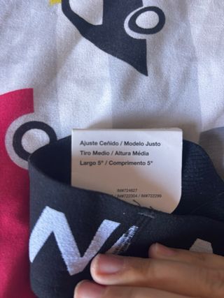 Nike Short Deportivo Ajuste Ceñido Talla M