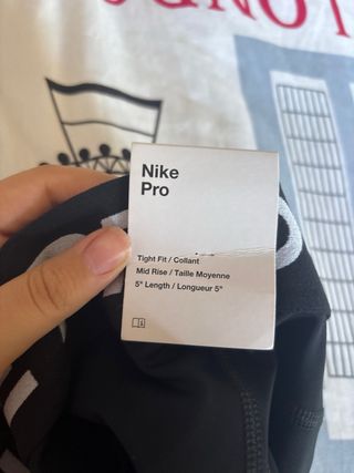 Nike Short Deportivo Ajuste Ceñido Talla M