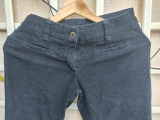 Pantalón pana Naf Naf negro