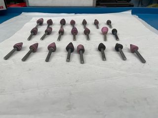 Lote de piedras abrasivas