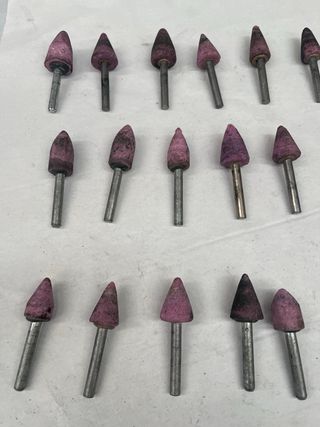 Lote de piedras abrasivas