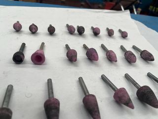 Lote de piedras abrasivas