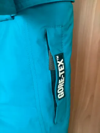 Pantalón de esquí mujer Gore-Tex con tirantes