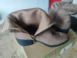 Botines Beige Talla 41