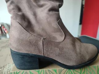 Botines Beige Talla 41