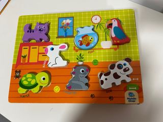 Juego Encajables Animales Mundo Diver