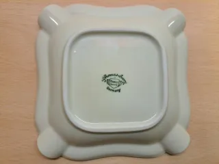 Coppia posacenere porcellana Thomas Ivory Bavaria