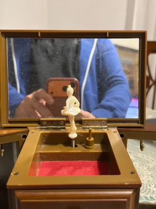 Portagioie ballerina carillon anelli