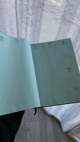 Agenda Prada 2026 Blu