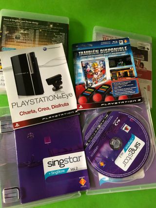 Playstation 3 Singstar Juegos (3 Uds)