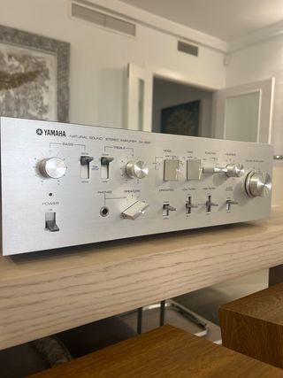 Yamaha CA800 y NS-244 Amplificador y Altavoces