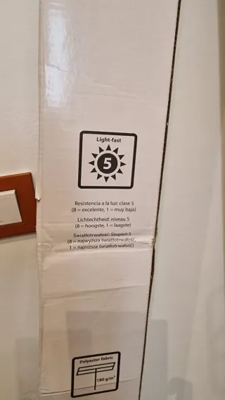 Parasol Balcón 180x130cm