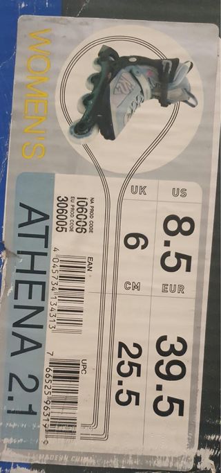Patines K2 Athena 2.1 Talla 39.5