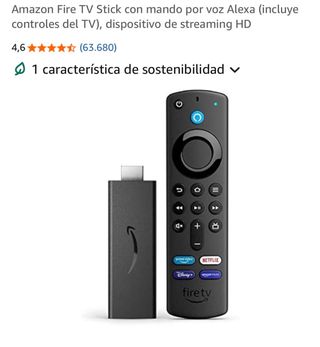 Amazon Fire TV Stick HD con Alexa