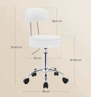 Taburete Oficina Giratorio