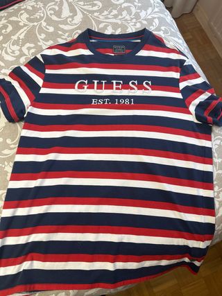 Camiseta Guess Rayas Talla L