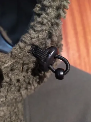 Chaqueta forro polar verde T:L