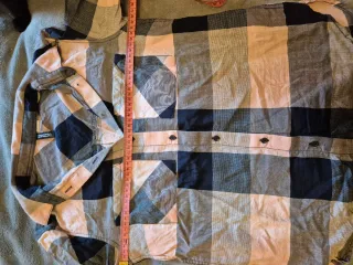 Camisa cuadros H&M Talla S