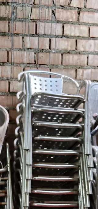 65 Sillas Aluminio