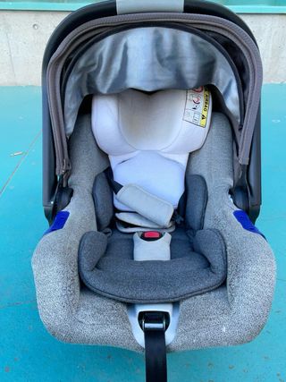 Carrito Jane gris y beige + masikosi