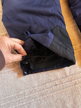 Pantalones de Nieve con Peto Azul Marino