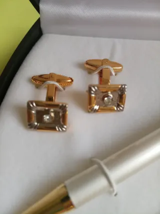 Estuche Regalo: Reloj, Gemelos, Bolígrafo, Llavero