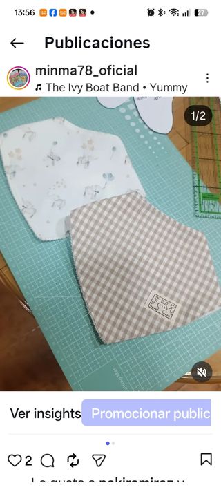 Baberos para bebé con diseño de elefantes