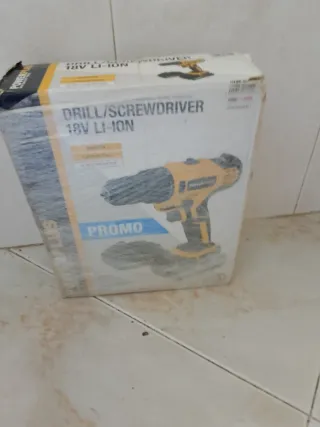 Taladro Powerplus 18V con Batería