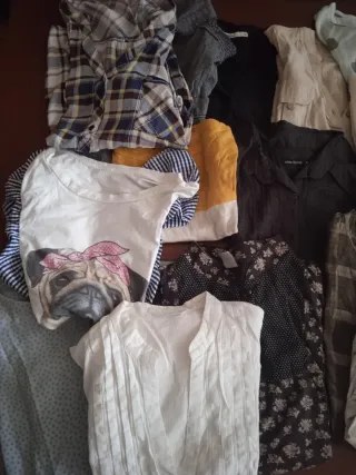 Lote ropa 10 Camisas Talla M