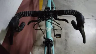 Bicicleta Lapierre Profesional Azul agua marina